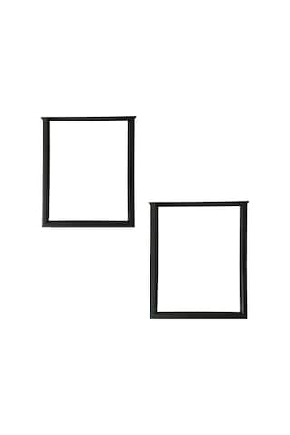 CVTdesign Metal Ayak Iş Yeri Ofis Ev Bahçe Ahşap Kütük Masif Masa Ayağı