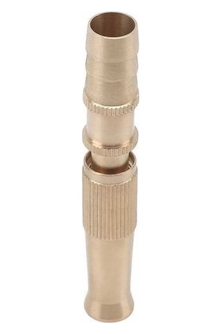 Besthome1 Pirinç Yüksek Basınçlı Hortum Nozulu - 5/8 Bağlantılı, Ayarlanabilir Püskürtme Modları, Güçlü Su Akışı, Uzun Ömür