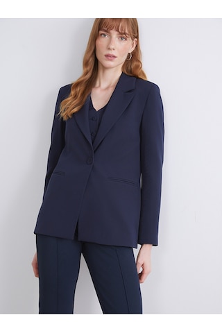 Lcwaıkıkı Classic Lacivert Kadın Blazer Ceket