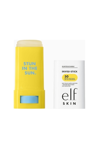 E.l.f. E. L. F. Suntouchable Invisi- Stick Spf 50 Yüz Güneş Koruma Çubuğu, Leke Bırakmaz, Vegan