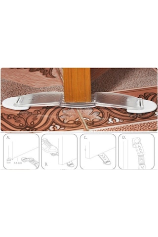 Miny Baby Kapı Altı Stoperi-Şeffaf