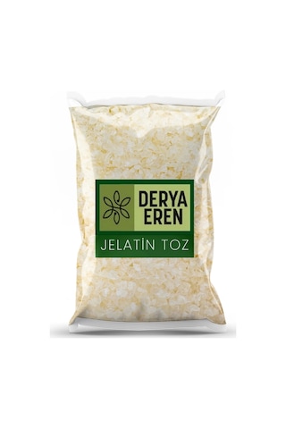 Derya Eren Toz Jelatin Sığır Jelatini 220 Bloom E441 Gelatine 100 G