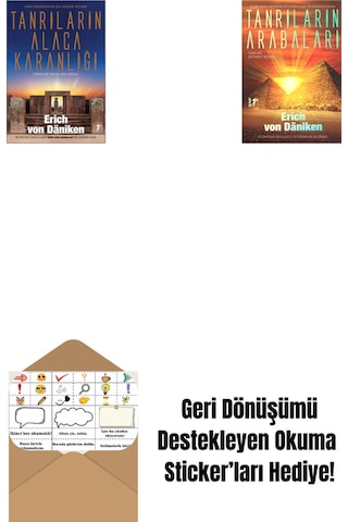 Tanrıların Alacakaranlığı + Tanrıların Arabaları + Okuma Sticker'ları