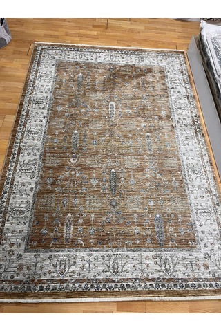 Merinos Halı Valeria Serisi 91001-020 Vintage Etnik Desenli Salon Oturma Odası Halısı Çok Renkli