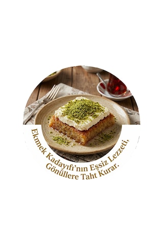 Ekmek Kadayıfı Temalı Tatlıcılar Pastaneler Restoranlar İçin Ahşap Duvar Kapı Dekoratif Süs Tablo