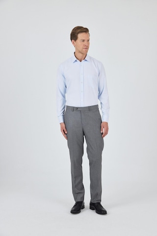 İmza Gri Esnek Yandan Cepli Comfort Fit Classic Pantolon 1003250154 Gri
