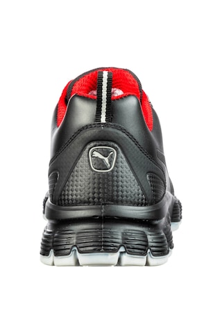 Puma Safety Condor Low Siyah Çelik Burunlu Nubuk Deri İş Ayakkabısı S3 Src Esd 42 Numara Siyah