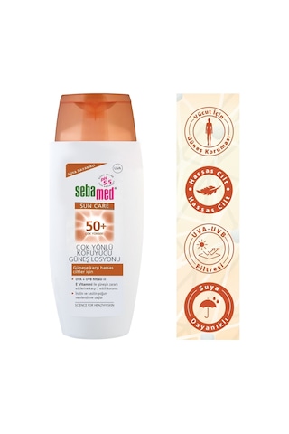 Marka: Sun Care 50+ Güneş Losyonu 150 Ml Kategori: Yüz Güneş Kremi