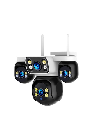Esvısıon Es-5804 4k Ultra Hd 4 Kameralı Wifi Akıllı Güvenlik Kamera