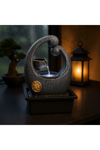 Garden With Ware Dekoratif Mini Şelale 1 Adet