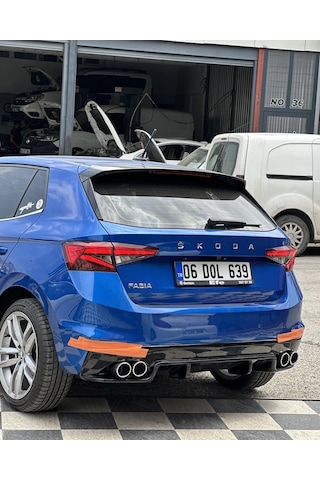 Skoda Fabia Body Kit 2022.... Fibersan Tuning