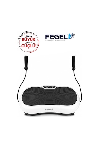 Fegel FG-1000 Bluetooth Hoparlörlü Uzaktan Kumandalı Direnç Bantlı Titreşimli Egzersiz Aleti