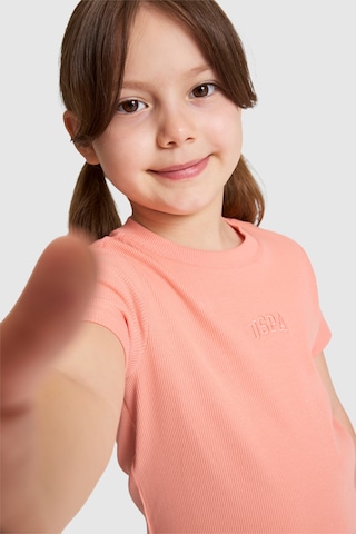 U.S. Polo Assn. Kız Çocuk Mercan Tişört Basic 50325626-vr204 Coral