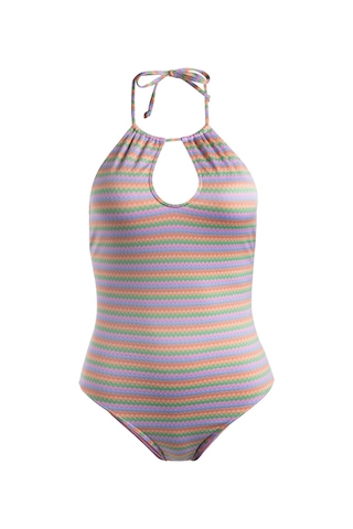 Roxy Wavy Strıpe One Pıece Xnbm Çok Renkli
