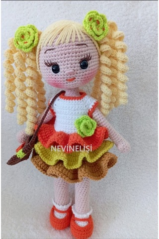 Amigurumi Asya Bebek