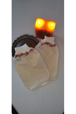 Eker- Nazik Dokunuş Hızlıgiy Kese Seti-2 Adet Kese-lastikli Kese