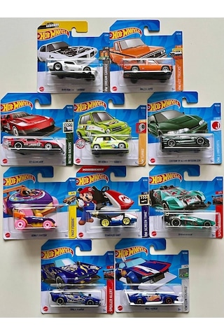Hot Wheels 10'lu Başlangıç Seti (10 Farklı Model)