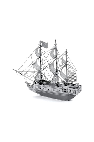Dıy 3d Metal Puzzle Siyah İnci Korsan Gemisi Maket Gemi