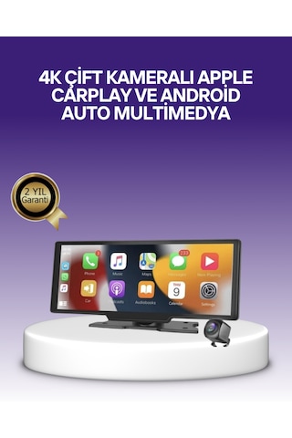 Volkswagen Golf, Polo, Passat, Jetta, Tiguan, Bmw 3-5 Serisi Carplay Android Auto 10.26 Ekran