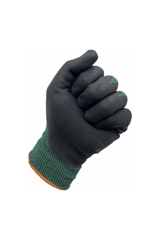 12 Adet Kesilmez L-xxl Eldiven Koruyucu İş Eldiveni Yeşil