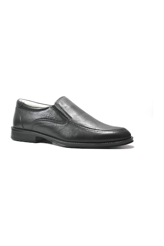 Dr. Comfort 9608 Hakiki Deri Siyah Ortopedik Erkek Ayakkabı Siyah