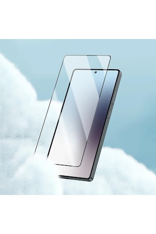 Ayrex Samsung Galaxy S25 İle Uyumlu Tempered Cam Ekran Koruma Tam Uyum Dayanıklı 8-9h Nano Micro Tempered Cam Esnek Ek
