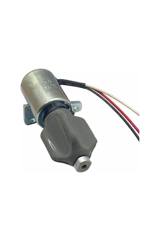 12v Stop Selenoidi Yan Ayaklı L Tipi-sağ Ayak Cummıns