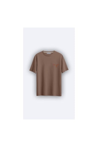Oversize Unisex Toprak T-shirt - Avcı TOPRAK