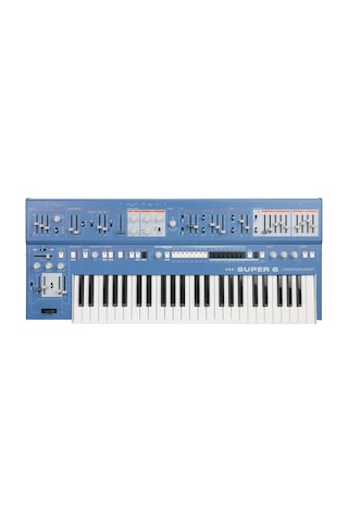 Udo Audio Super 6 49 Tuş Analog Hibrit Synthesizer Blue