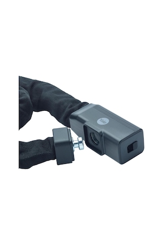 Yale Essential Zincirli Bisiklet Kilidi 900mm - Anahtarlı Gri