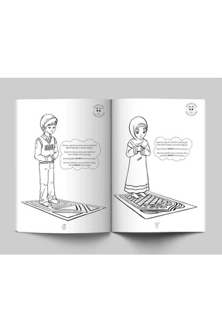 Namaz Kılıyorum (Boyama Kitabı)