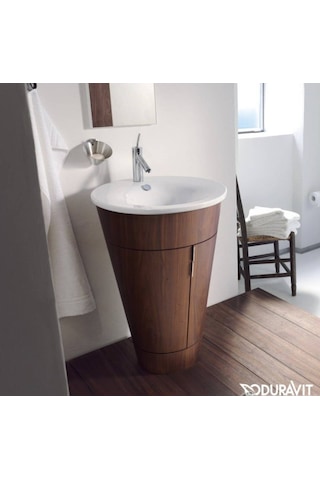 Duravit - Starck Yerden Dolap Ünitesi Amerikan Ceviz Lavabo Dahil - S1952001313a1- Diğer