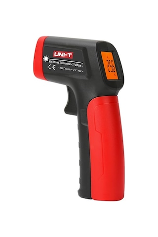 Unı-t Uni-trend Industrial Thermometer Ut300a+ Laser Infrared Thermometer Handheld Termometro Digital Industrial Non Contact Laser Temperature Meter Gun Ut300a+