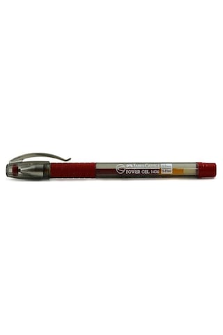Faber Castell 1406 Power Jel Konik Uç Kırmızı Kalem 05