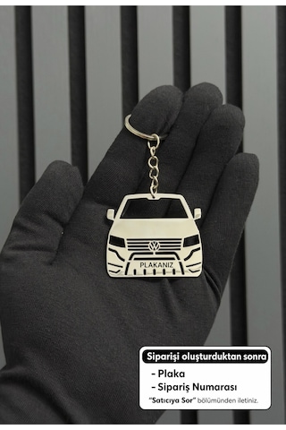 Volkswagen Transporter Anahtarlık Paslanmaz Çelik Volkswagen Transporter Anahtarlık Paslanmaz Çelik