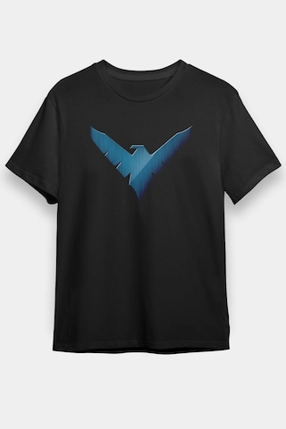 Startmore Nightwing Siyah Unisex Tişört T-shirt Siyah