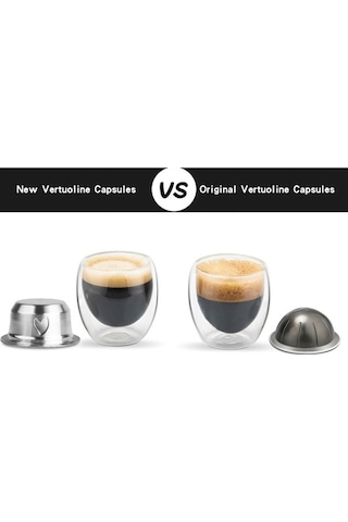 Dancemonkey Paslanmaz Çelik Dolce Gusto Kahve Presi - 41mm Yeniden Doldurulabilir Kapsül Basma Aleti Gümüş Gümüş