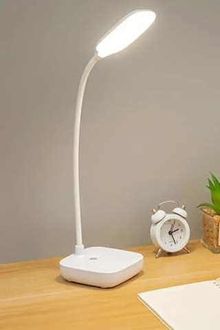 Kablosuz Şarjlı Dokunmatik Üç Renk Led Masa Lambası Ders Çalışma Okuma Işığı Dimmer Ayarlı Wb-01 . 51782648