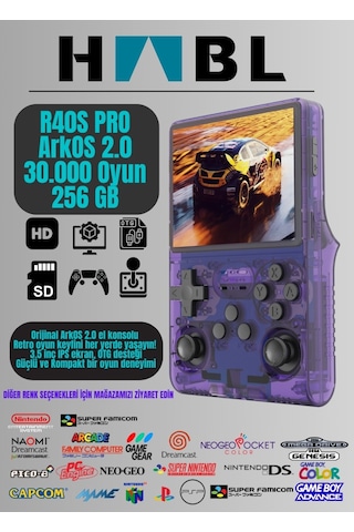 R40s Pro Retro Oyun Konsolu El Atarisi Arkos 2.0 İşletim Sistemi