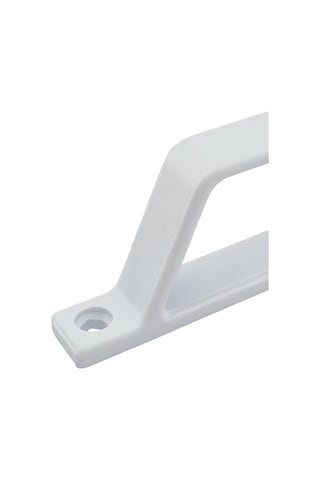 Beyaz Sineklik D Kol Kapı Çekme Kulbu 13cm Plastik El Tutamağı Tutma Kolu Kulp -2 Adet