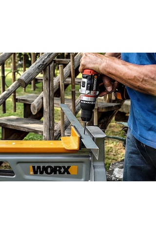 Worx WX354.9 20 V Kömürsüz Aküsüz Profesyonel Darbeli Şarjlı Matkap
