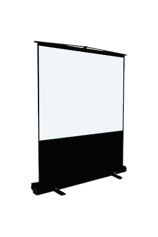 Codegen 145x82 Cm Taşınabilir Portatif Pull Up Floor Screen Projeksiyon Perdesi