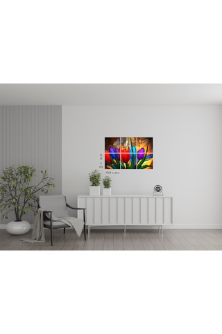 Vitray Lale - Pwc Tablo - Ev&ofis Dekorasyonu