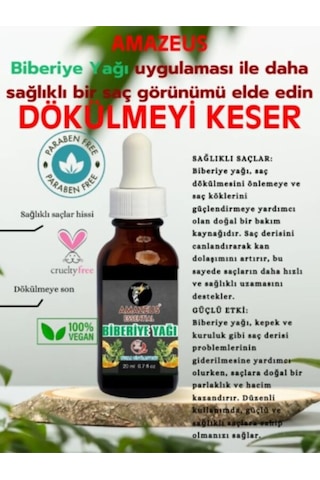 Amazeus Biberiye Ve Argan Yağı İkilisi %100 Saf, Doğal, Soğuk Pres Ve Vegan Bakım Seti 2x20 Ml