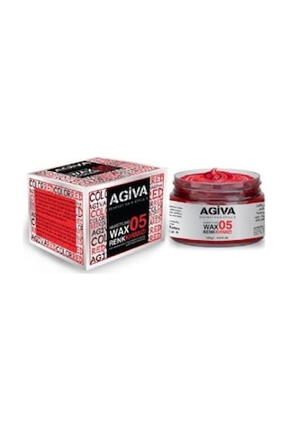Agiva Hairstyling Color 05 Wax Kırmızı 120 G