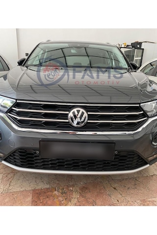 VW T-Roc Krom Ön Panjur 4 parça 2017-2021 Arası P.Çelik