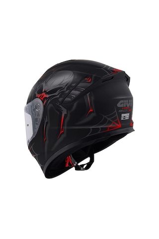 Givi 50.X Arachno Kask Siyah Kırmızı