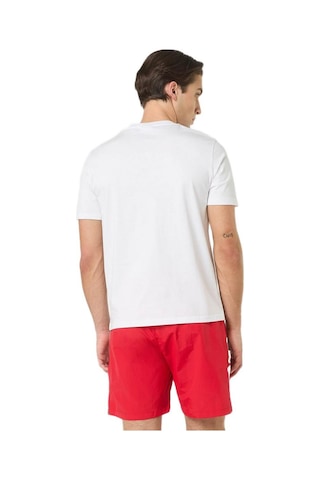 Fila Fam1221.10001 Padule Regular Logo Graphic Erkek Spor Tişört Beyaz
