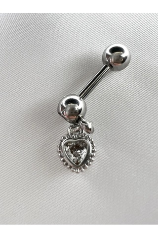 İ&beauty Kalp Şeklinde Kulak Piercing 434115374 Gümüş