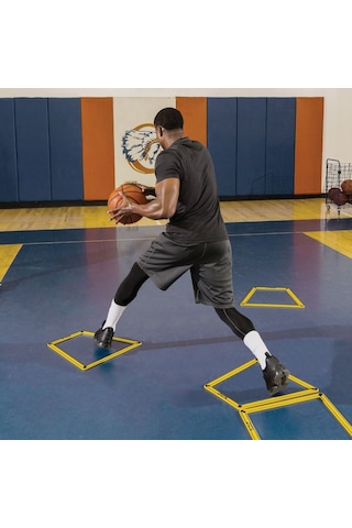 Sklz Agility Trainer Pro - Çeviklik Antrenmanı 10lu Paket Çok Renkli